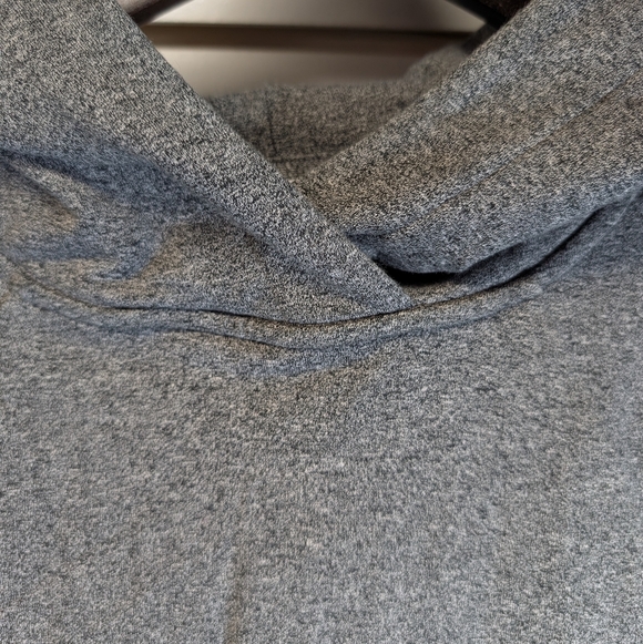 Lululemon Scuba Pullover Hoodie Sweatshirt in Heathered Speckled Black Size 8 - Picture 6 of 10